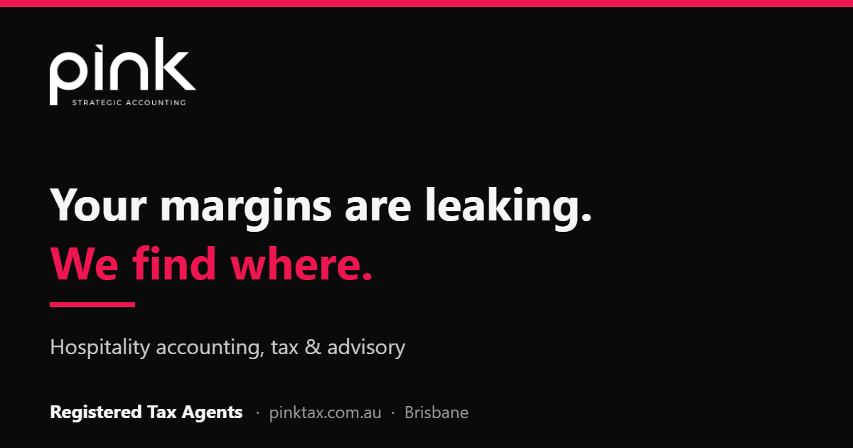 Pink Accounting & Tax Solutions — Hospitality accounting, tax & advisory